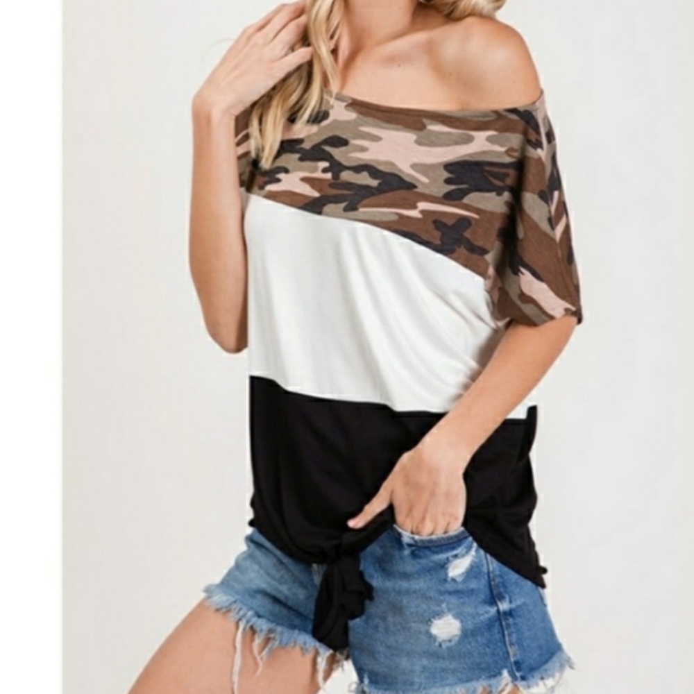 Camo Top